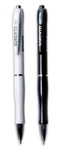 Długopis automatyczny Sorento Black&White, wkład 0,7mm niebieski, 2 kolory obudowy  24szt./opak