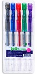 Długopis jednorazowy, żelowy Zone DONG-A , wkład 0,5mm,  5 kolorów w etuiTT5048