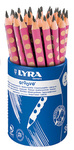 Ołówek Lyra Groove B różowy (1873361)