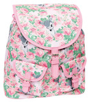 Plecak dziewczęcy pink 34cm Flowers Bambi *
