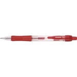 Długopis żelowy Donau automatyczny czerwony 0,5mm 7344001PL-04