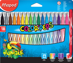 Flamastry Colorpeps Jungle 18 sztuk 845421-O