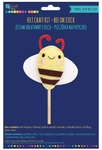 Zestaw kreatywny z filcu pszczółka na patyczku KSFI-256 % BPZ *