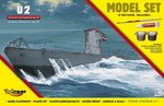 Zestaw modelarski - Niemiecki  okręt podwodny U2