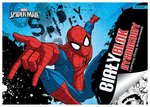 Blok rysunkowy biały A4/20k z pierwszą stroną do kolorowania Spider Man
