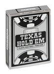 Karty do Texas Hold"em Poker PC Peek Silver czarne