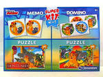 Puzzle Superkit 20x30+Memo+Domino SL Lion Guard *