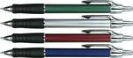 Długopis automatyczny z wymiennym wkładem niebieskim, 4 kolory obudowy 24szt/tubie  (KB1106P-01NB)