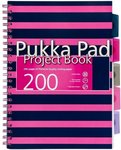 Pukka project book A4 kratka navy różowy.7049-nvySQ