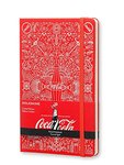 Notes Moleskine specjalna edycja L Coca-cola  w linie  w czerwonej oprawie 13x21cm (MOLECOQP060)