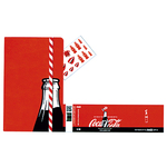 Notes Moleskine specjalna edycja L Coca-cola Straw w linie w czerwonej oprawie 13x21cm (MOLECOQP060ST)