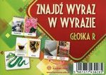 Znajdź wyraz w wyrazie gł. "R" (karty)