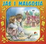 Książeczka do czytania "sztywne strony "  - Jaś i Małgosia (10str.)