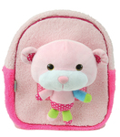Plecak dziecięcy z zabawką pluszakiem Pink Teddy *