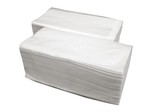 Ręczniki składane ZZ makulaturowe ekonomiczne OFFICE PRODUCTS, 1-warstwowe, 4000 listków, 20szt., białe 22047221-14 