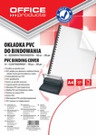 Okładki do bindowania OFFICE PRODUCTS, PVC, A4, 200mikr., 100szt., transparentne 20222015-90 