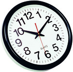 Zegar ścienny Q-CONNECT Tokyo, 28cm, czarny KF15590