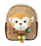 Plecak dziecięcy z zabawką pluszakiem Brown Monkey *