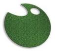 Wstążka filcowa zielony Op 13 szt 1cmx6m