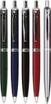 Długopis automatyczny Zenith 60/10, wkład 0,8mm niebieski, wymienny, mix kolorów obudowy, 10szt/opak
