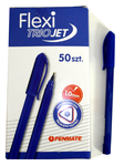 Długopis FLEXI TRIO JET niebieski 1,0mm Penmate op.50 szt..