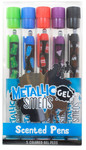 Pachnące Długopisy Żelowe Metaliczne Smens - Zestaw 5 kolorów