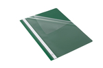 Skoroszyt Bantex Standard A4 PP z wąsami zielony pacz. 25 sztuk