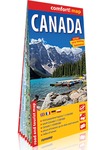 Kanada (Canada) comfort! map laminowana mapa samochodowo - turystyczna