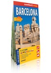 Barcelona laminowany plan miasta 1:17 500