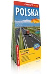 Polska 1:750 000 mapa samochodowa laminowana