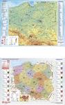 Podkład dwustronny z mapą Polski 318-0049-99
