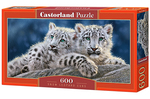 Puzzle 600el. Snow Leopard Cubs *