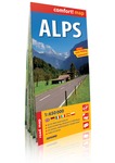 Alpy / Alps laminowana mapa samochodowa 1:650 000