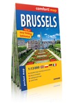 Bruksela plan miasta 1:13 000 laminowana