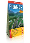 Francja / France laminowana mapa samochodowa 1:1 100 000