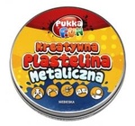 Plastelina kreatywna Pukka Fun 8328-5 METALICZNA NIEBIESKA