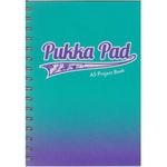 Kołozeszyt Pukka Pad Project Book Fusion a5 200k kratka morski 8413-fus