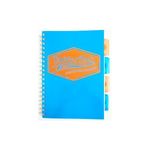 Kołozeszyt Pukka Pad Project Book Neon a5 200k kratka niebieski 8419-neo