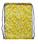 Worek szkolny, plecak WR 102 emoji żółte
