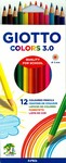 Kredki ołówkowe 12 kolorów Giotto Colors 3.0 276600