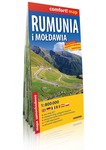 Rumunia i Mołdawia  laminowana mapa samochodowa 1:800 000