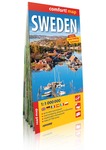 Szwecja / Sweden laminowana mapa samochodowa 1:1 mln