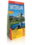 Szwajcaria / Switzerland laminowana mapa samochodowo-turystyczna 1:350 000