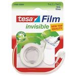 Taśma biurowa Tesafilm Invisible 10m x 19mm + dyspenser