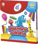 Plastelina 24 kolory szkolna AS (303215002) AS