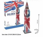 Puzzle 3D Zegar Big Ben Edycja specjalna 47 el.(C094T)
