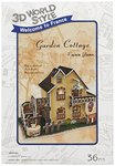 Puzzle 3D Domki świata - FRANCJA GARDEN Cottage 36 el.(W3119H)
