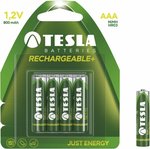 Akumulator Tesla AAA Green+ HR03 4 sztuki na blistrze
