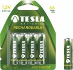 Akumulator Tesla AA Green+ HR6 4 sztuki na blistrze