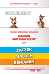 Matematyka z wesołym kangurem - Suplement 2017(Żaczek/Maluch/Beniamin)
